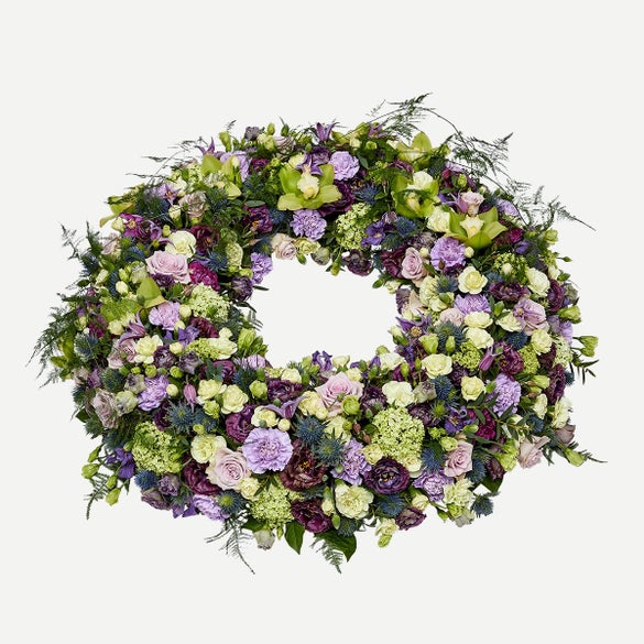 Rundpyntet krans - Et eksklusivt farvel